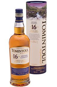 Tomintoul, 16-year-old, Speyside, Single Malt Scotch Whisky (40%) Tomintoul, 16-year-old, Speyside, Single Malt Scotch Whisky (40%)