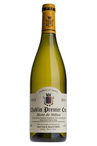 2013 Chablis, Mont de Milieu, 1er Cru, Jean-Paul & Benoît Droin 2013 Chablis, Mont de Milieu, 1er Cru, Jean-Paul & Benoît Droin