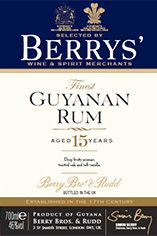 Berrys' Own Selection Guyanan Rum, 15-year-old, 46.0% Berrys' Own Selection Guyanan Rum, 15-year-old, 46.0%