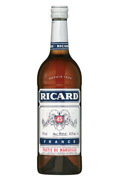 Ricard, Pastis de Marseille (45%) Ricard, Pastis de Marseille (45%)