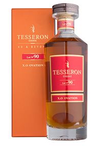 Cognac Tesseron Lot 90, X.O. Ovation, 40.0% Cognac Tesseron Lot 90, X.O. Ovation, 40.0%