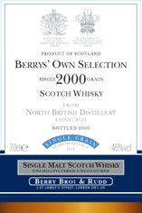 2000 Berrys' Own Selection North British Single Grain Whisky, 46.0% 2000 Berrys' Own Selection North British Single Grain Whisky, 46.0%
